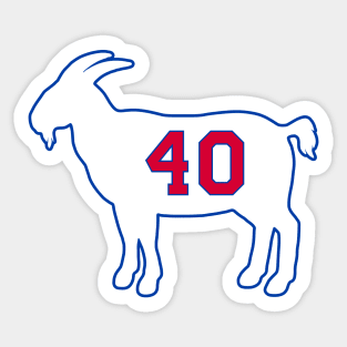 Bill Laimbeer Detroit Goat Qiangy Sticker